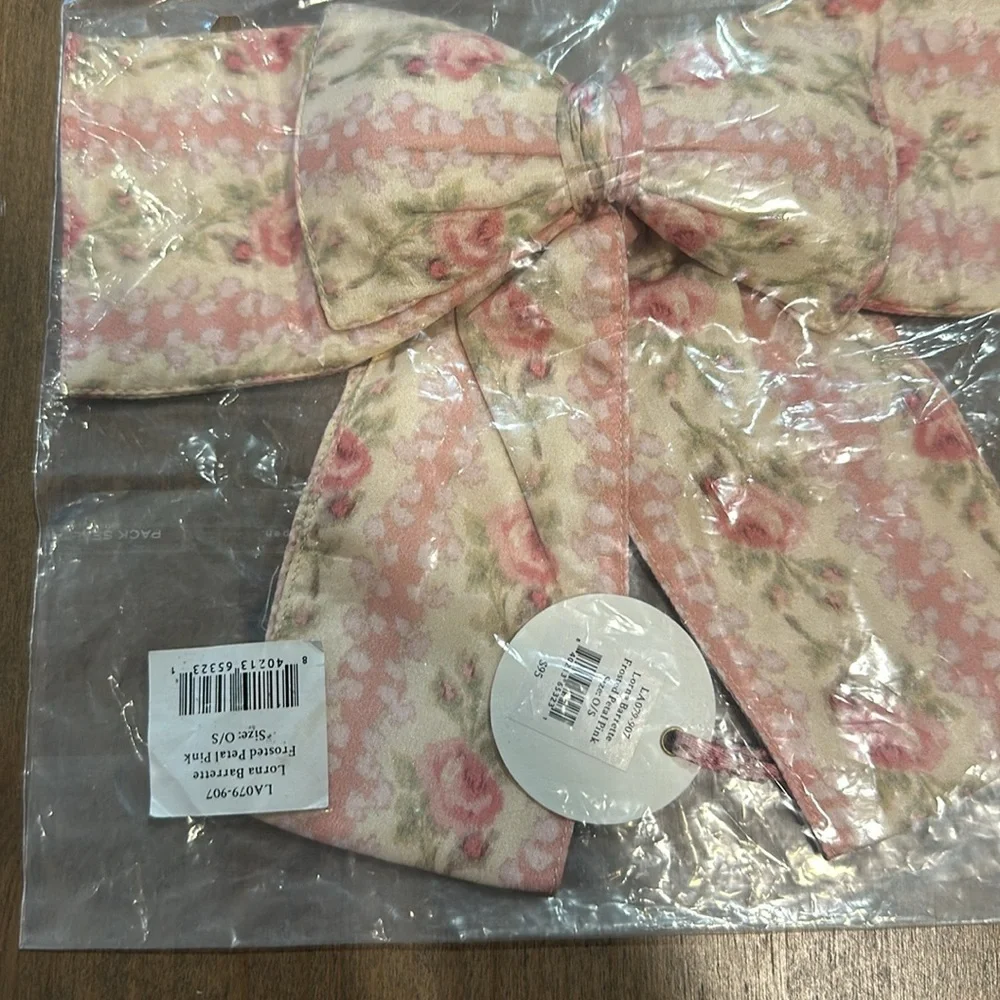 LOVESHACKFANCY Lorna Barrette in Frosted Petal Pink - Picture 3 of 8